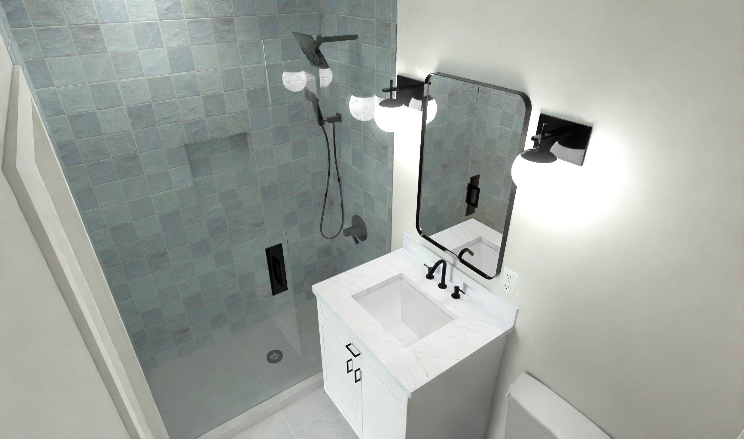 The Shore Plan Bathroom